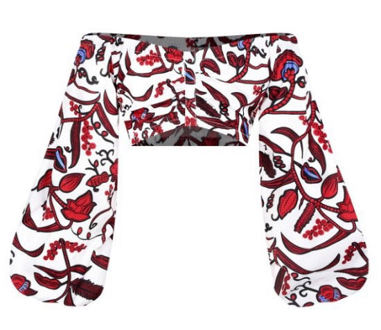 AFRICAN CROP TOP