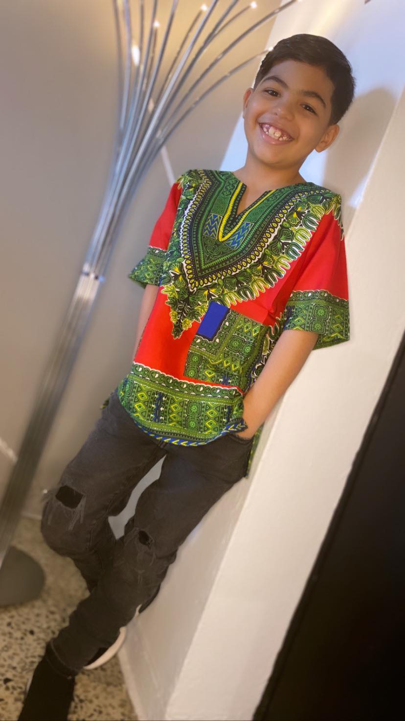 DASHIKI SHIRTS FOR KIDS