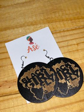 <transcy>Black Girl Magic Earrings</transcy>