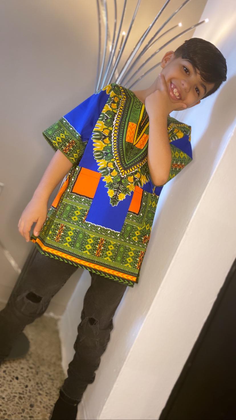 <transcy>DASHIKI SHIRTS FOR KIDS</transcy>