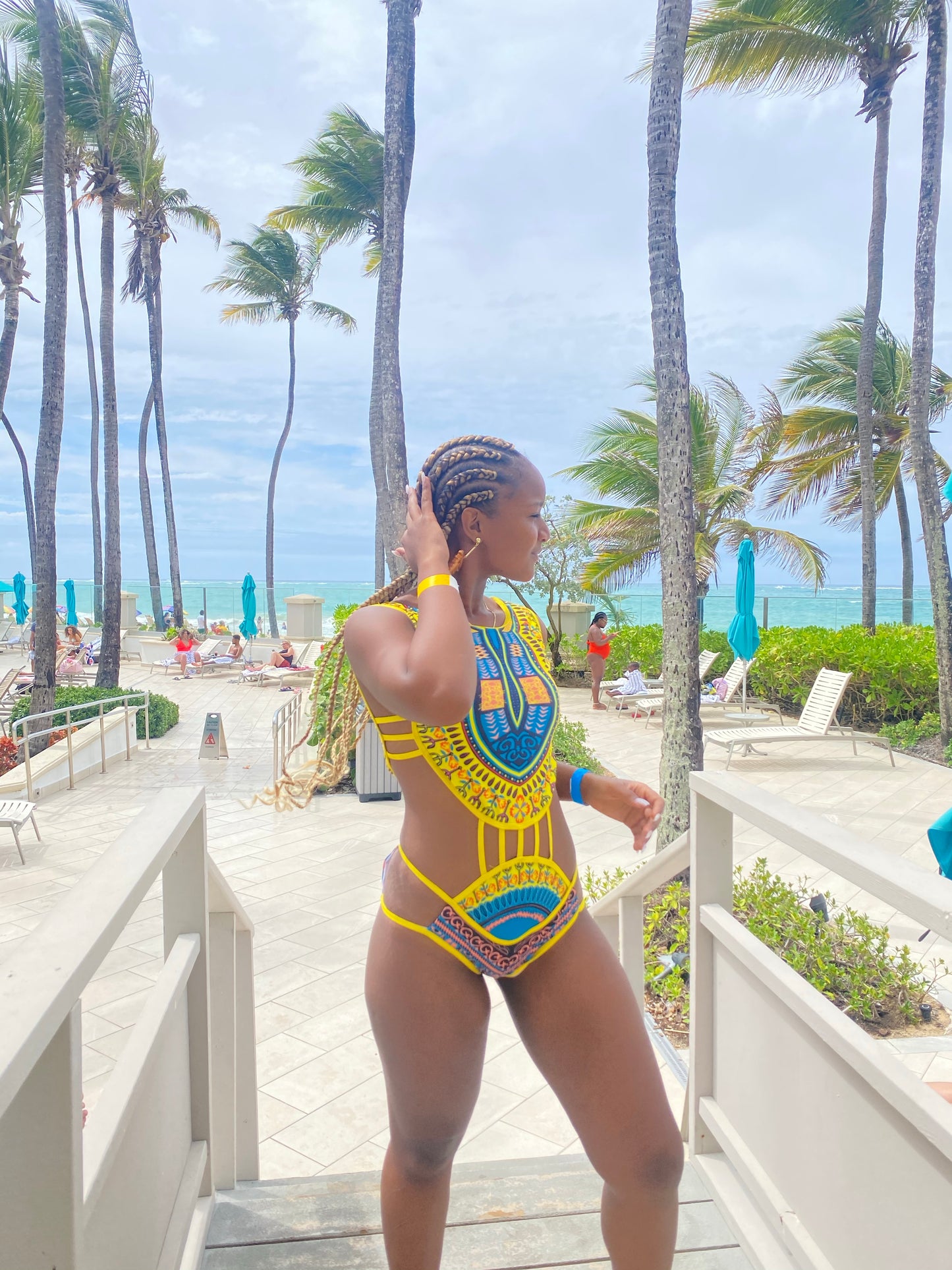 DALILA AFRICAN SWIMSUIT